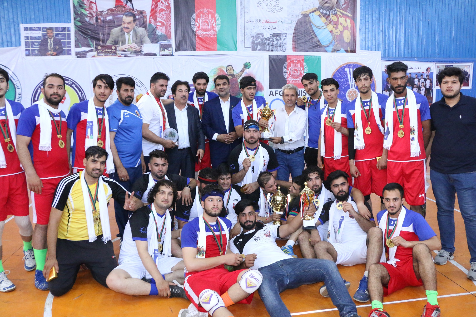 با پایان یافتن رقابت‌های گزینشی هندبال ترکیب تیم های کابل الف و کابل ب اعلام شد.