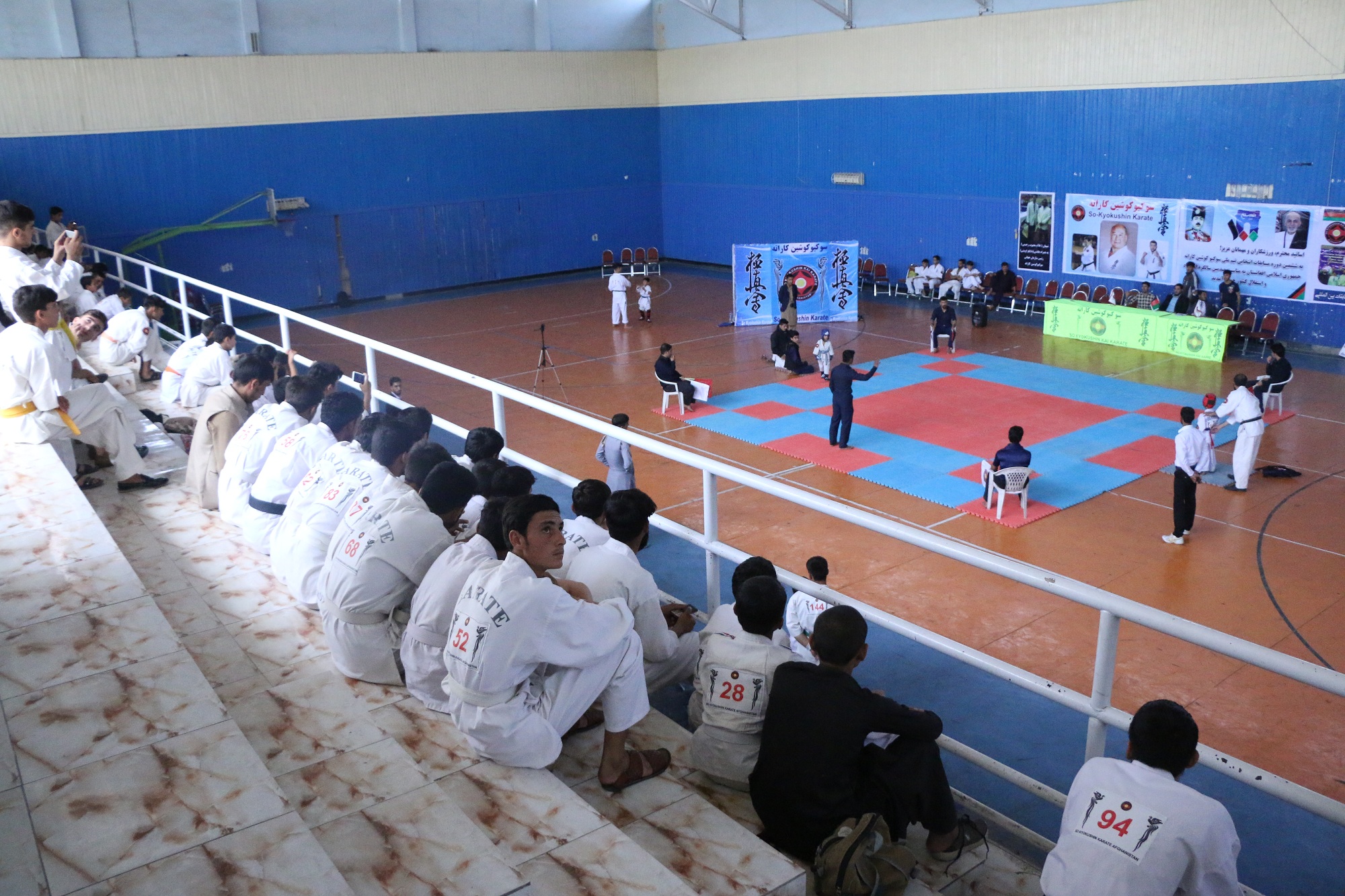 ششمین دور مسابقات سوکیوکوشین کاراته در کابل راه اندازی شد .