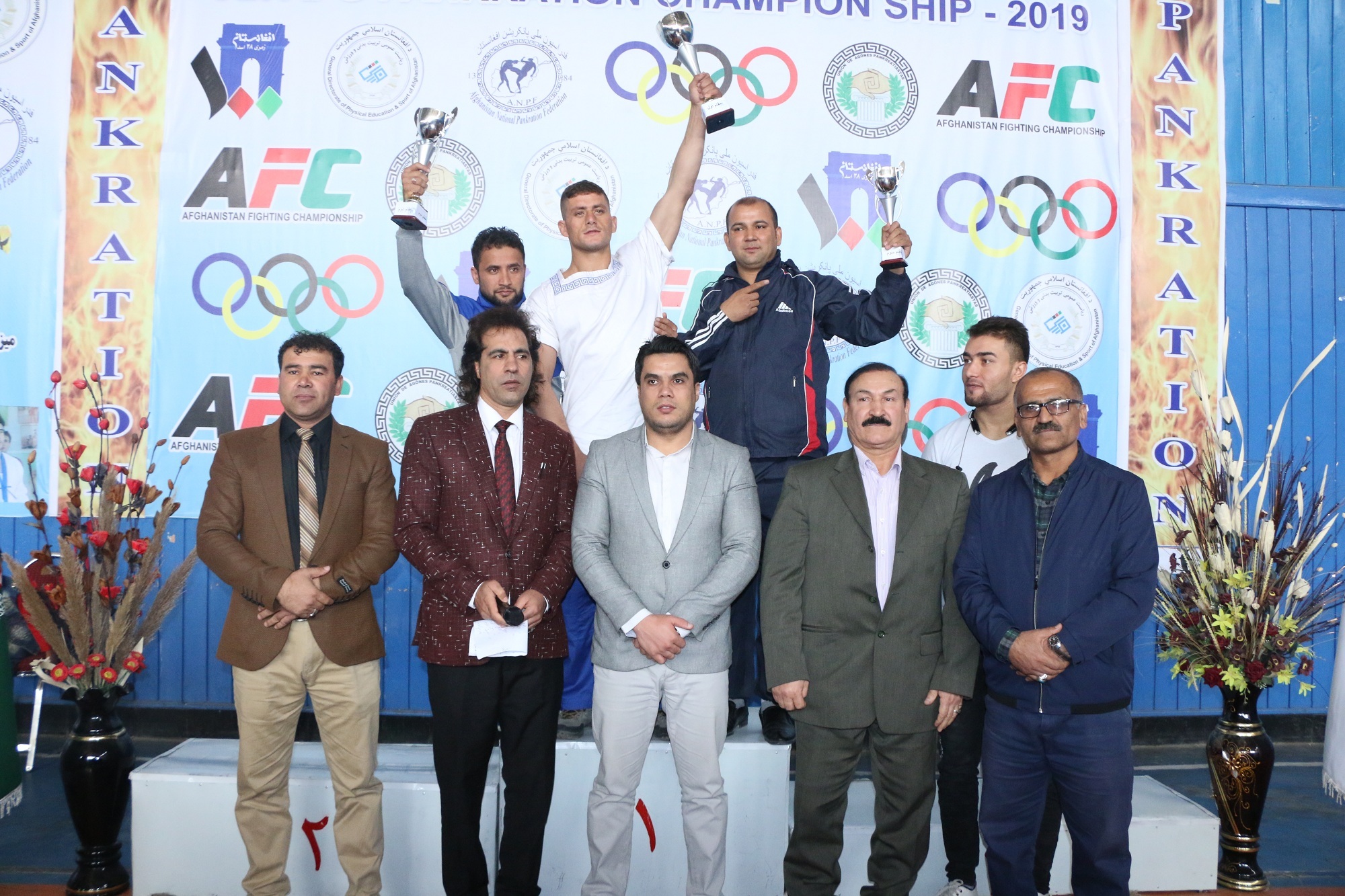 رقابت های منتخبه تیم ملی پانکریشن با شناسایی چهره های برتر امروز در کابل پایان یافت