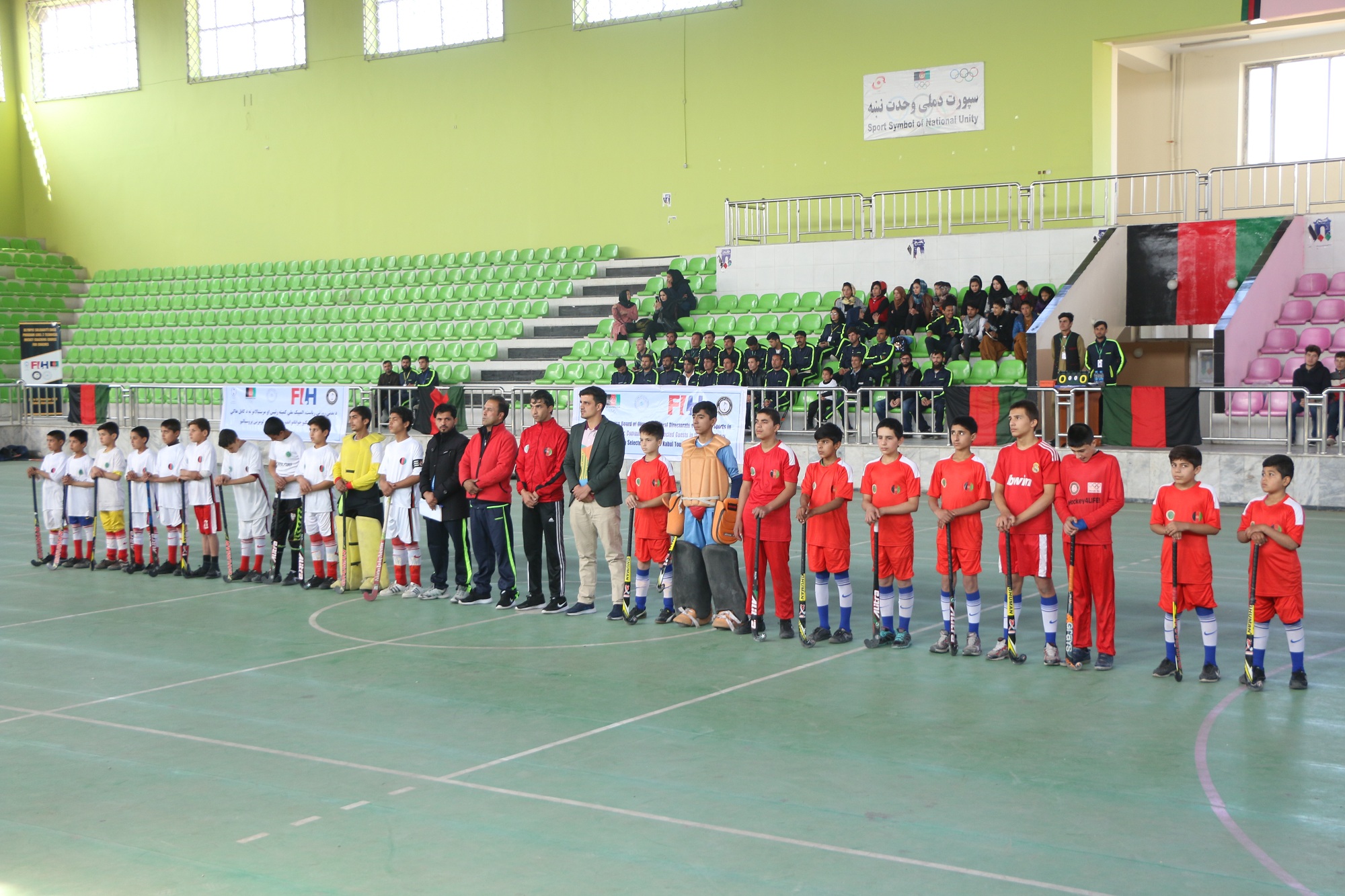 مسابقات گزینشی تیم ملی نوجوانان هاکی با قهرمانی تیم شهید شاه محمود به پایان رسید.