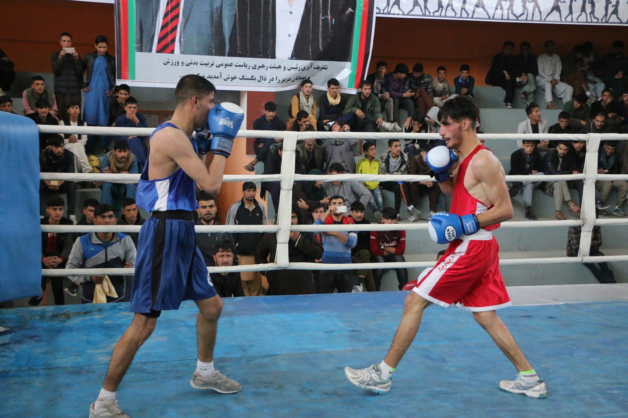 رقابتهای منتخب مشت زنی در کابل برگزارشد.