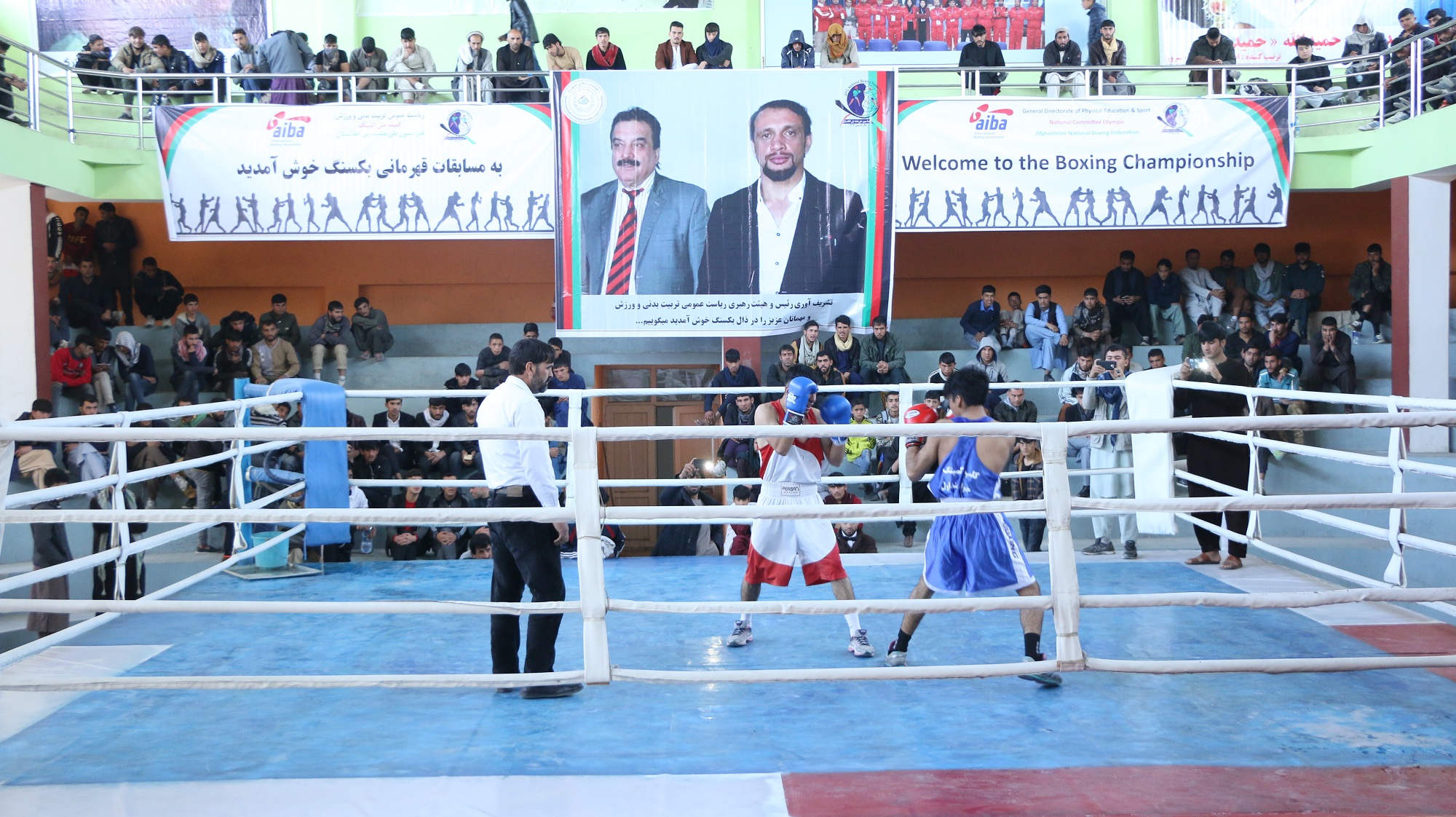 رقابتهای منتخب مشت زنی در کابل برگزارشد.