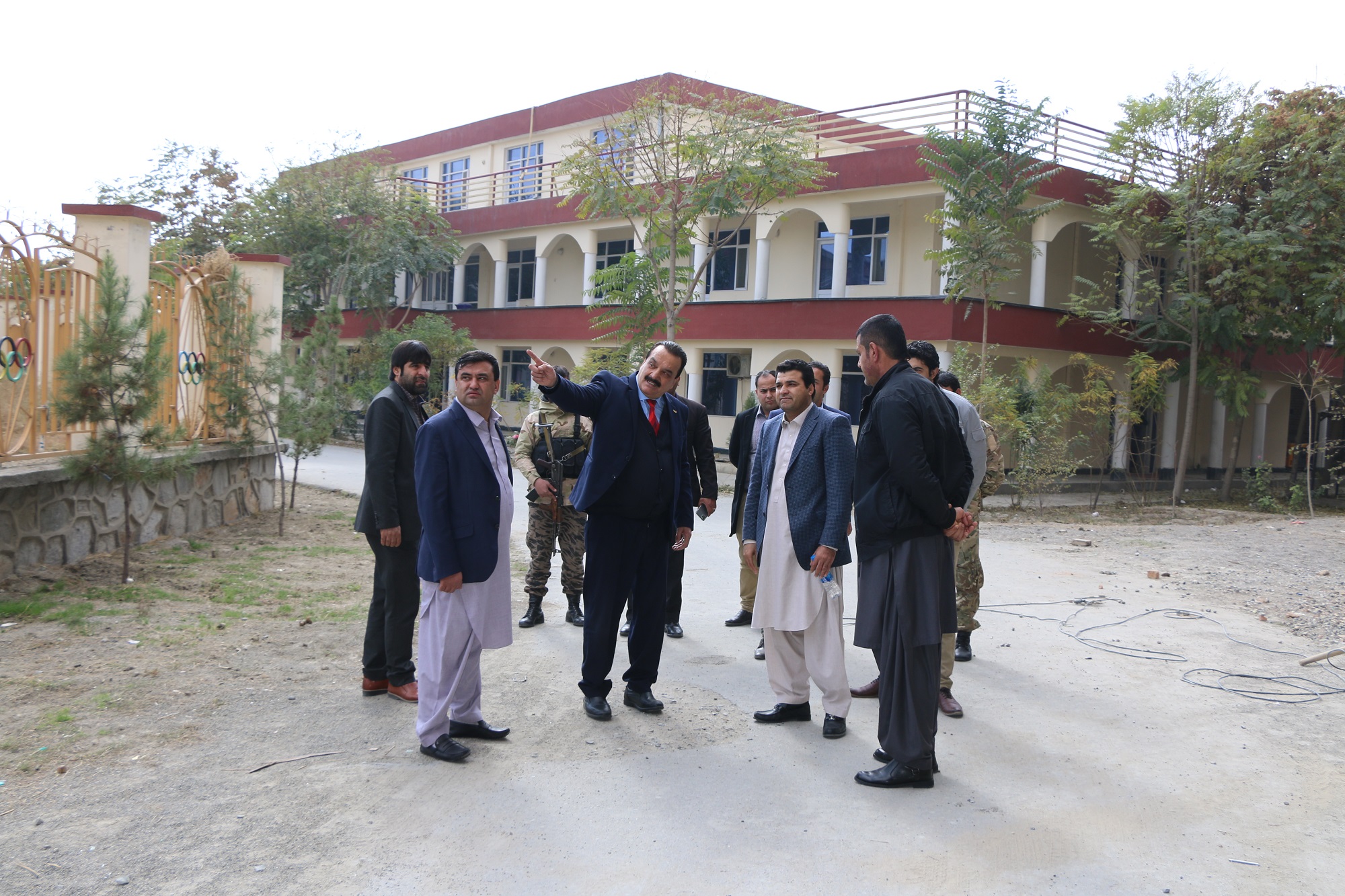 دیدار رییس کمیسون صحت ولسی جرگه با رییس المپیک 