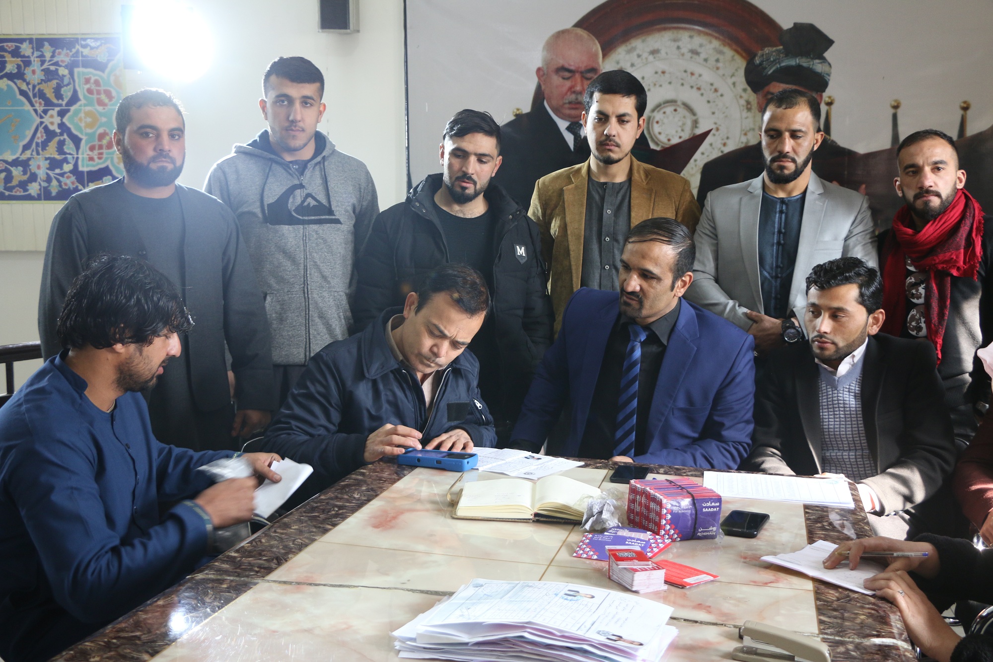 روند بایومتریک ورزشکاران فدراسیون باتوران دود و ارچری از بهر دریافت پول عصریه از طریق پروسه آسان خدمت امروز انجام شد.