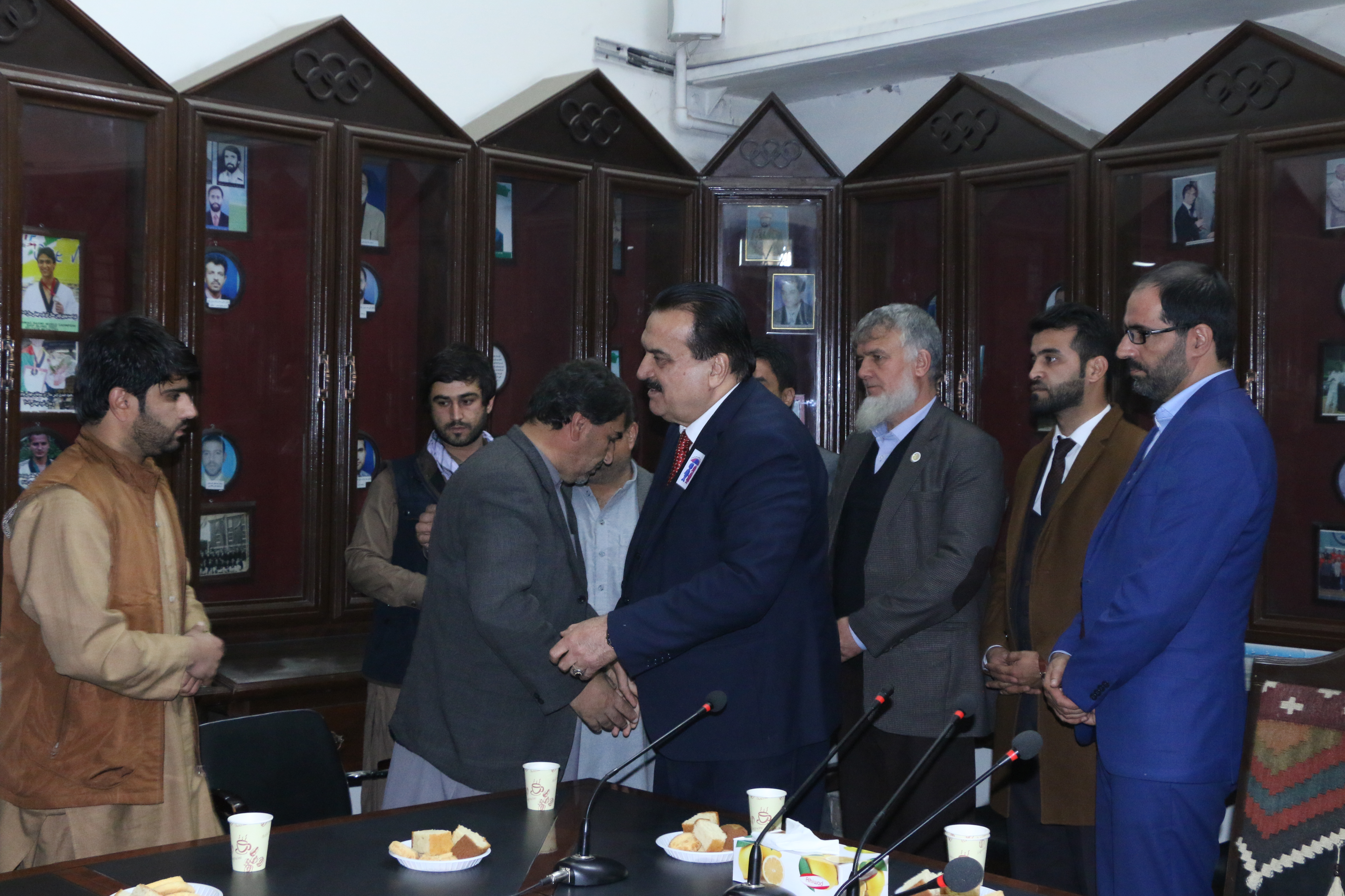 مراسم فاتحه خوانی و اتحاف دعا به روح امیر محمود محمودی رییس فدراسیون پاراالمپیک افغانستان