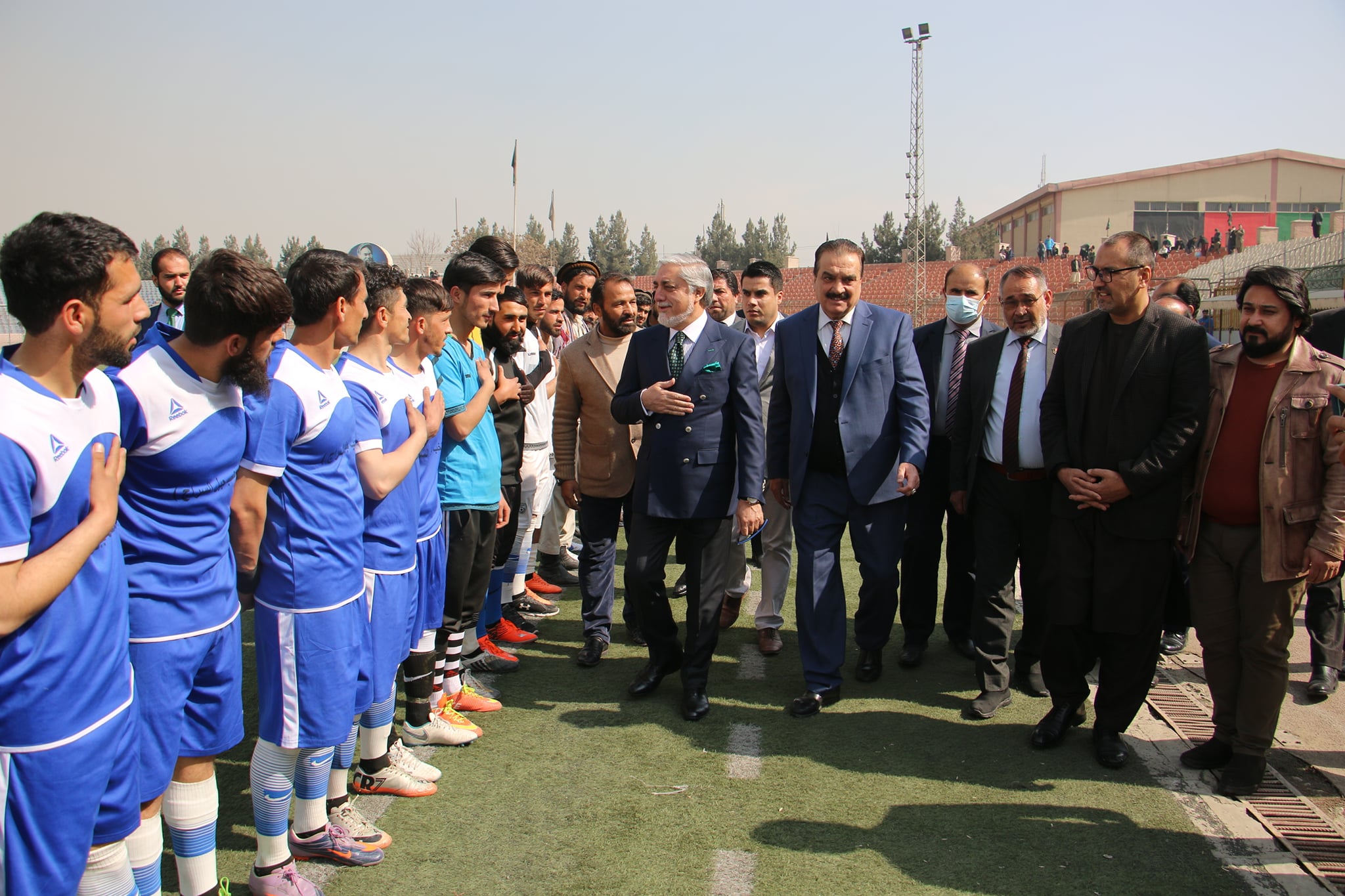 داکتر عبدالله عبدالله رییس شورای عالی مصالحه ملی ورزشکاران را سفیران صلح خواند و نقش ورزش را در شرایط کنونی برای تامین صلح و همزیستی مسالمت آمیز برجسته نمود.