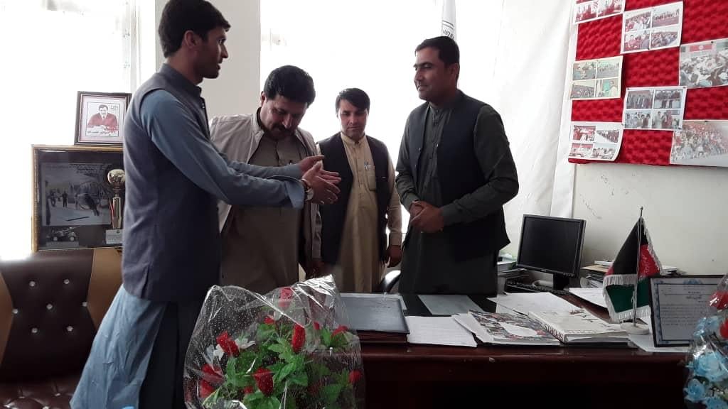 د پکتیا بدني روزنې او ورزش ریاست نوی رئیس داوود محظوظ رسماً خپلې دندې ته معرفی شو