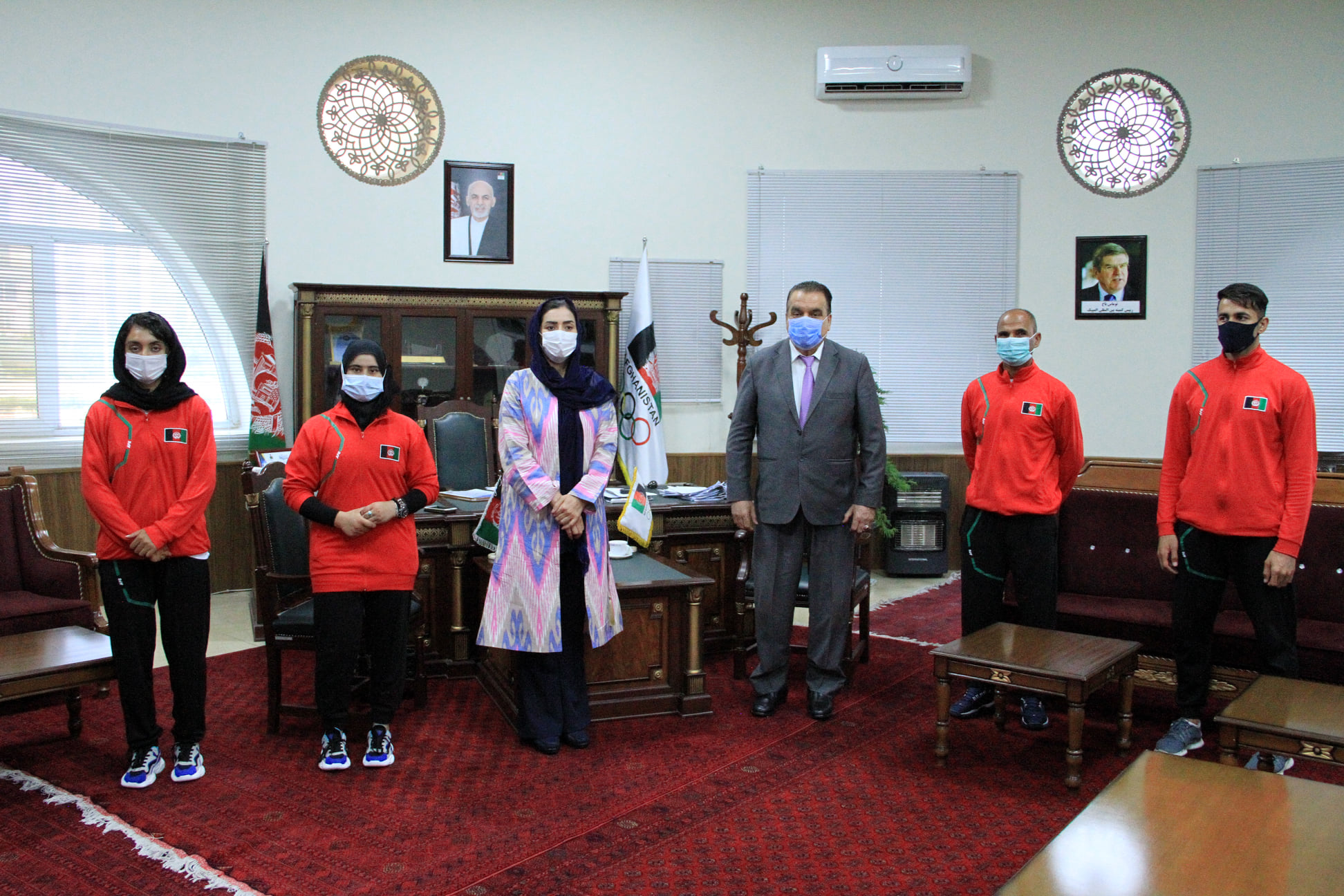 سفر ورزشکاران فدارسیون ملی اتلتیک کشور‌ برای حضور‌در‌ رقابت های المپیک توکیو ۲۰۲۰ جاپان 