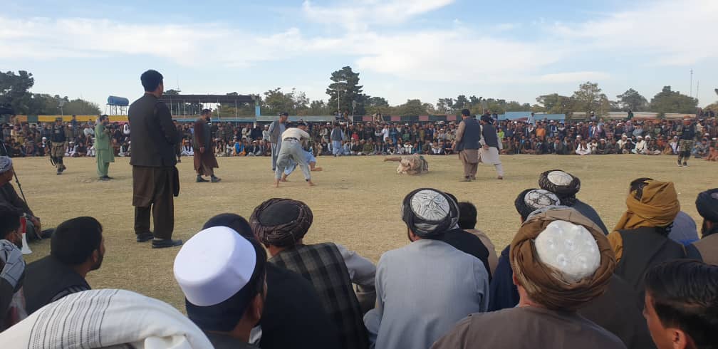 مسابقات پهلوانی( کورش) در ولایت جوزجان برگزار شد.