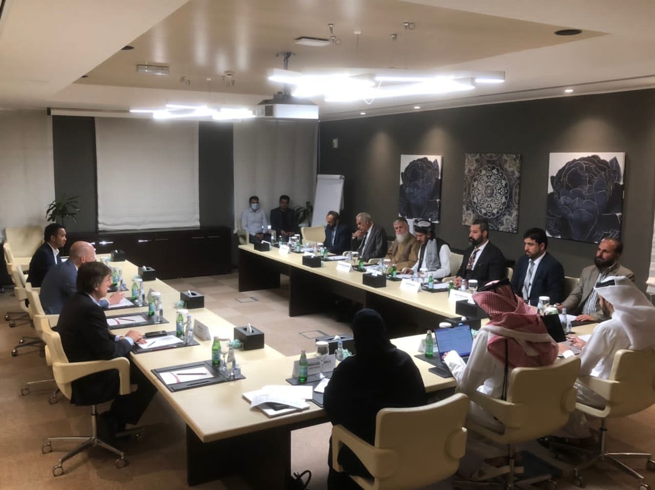 دیدار هییت رهبری کمیته ملی المپیک و ورزش افغانستان با مسولین فدراسیون بین المللی فوتبال(FIFA) در شهر دوحه قطر