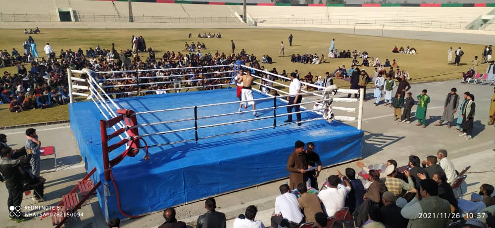 پانزدهمين دور رقابت های مشت زنی حرفوى سازمان ABC در ولايت ننگرهار