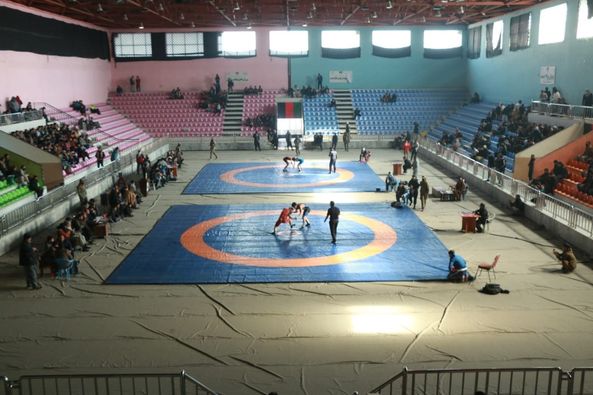 رقابت های پر جمع جورش پهلوانی امروز به پایان رسید.