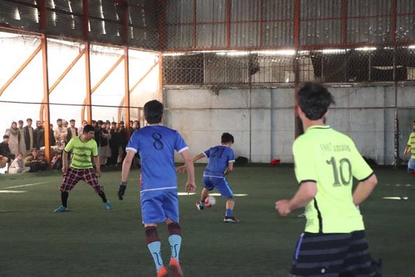 پایان رقابت های فوتسال (جام همدلی) در فاریاب