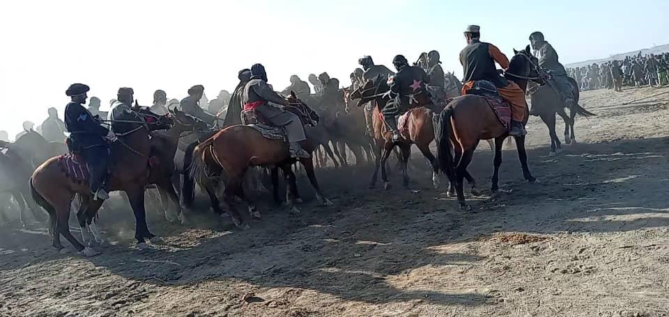 مسابقات بزکشی در فاریاب برگزار شد