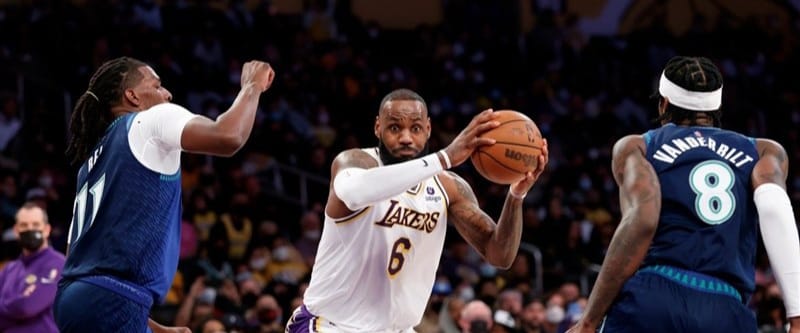 شکست مینه سوتا مقابل لاس انجلس لیکرز