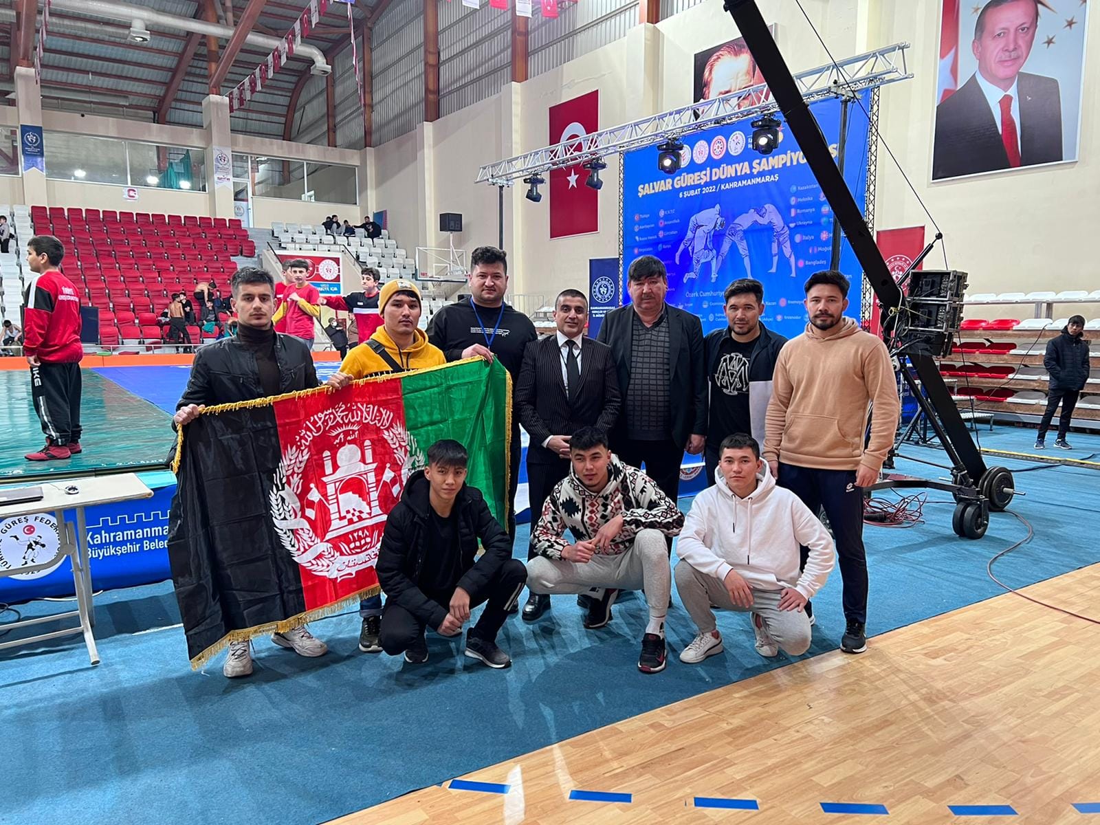 اشتراک ورشکاران شلوار کورش افغانستان در مسابقات جهانی شلوار کورش ترکیه