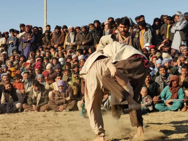 برگزاری مسابقات زمستانی کورش در ولایت بلخ