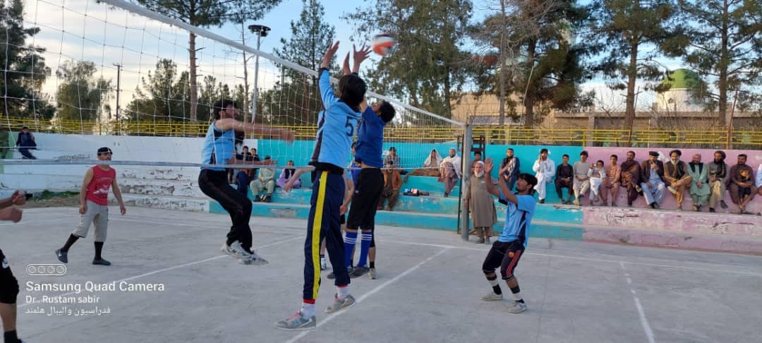 مسابقات والیبال در هلمند آغاز گردید