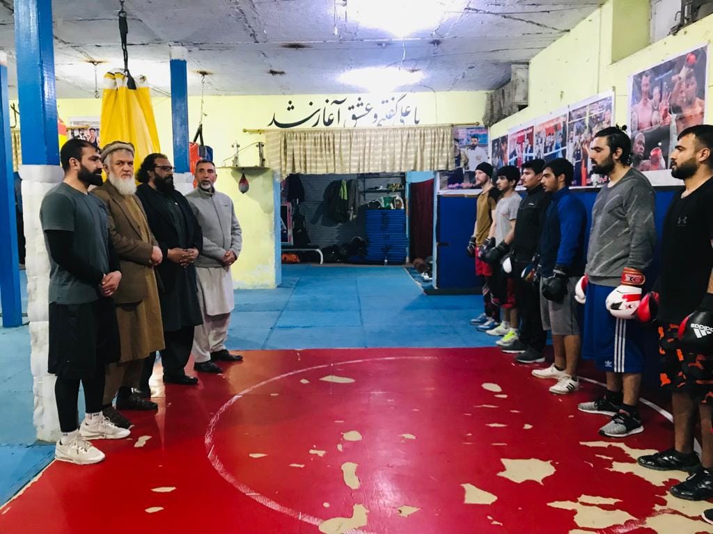 سفر هیت رهبری ریاست عمومی تربیت بدنی و ورزش به بلخ