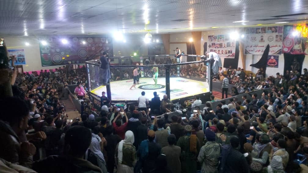 پایان مسابقات مبارزات آزاد (MMA) در ولایت کندز