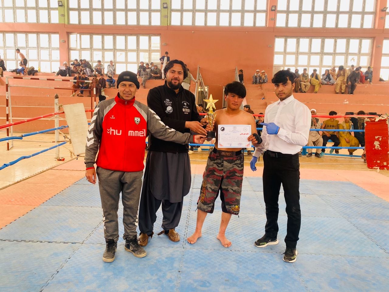 غزني ولایت کې د ووشو لوبې پای ته ورسېدې