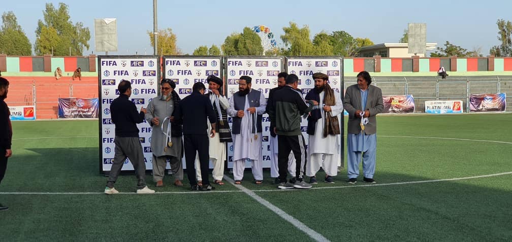 از قهرمانان لیگ قهرمانان افغانستان تقدیر شد