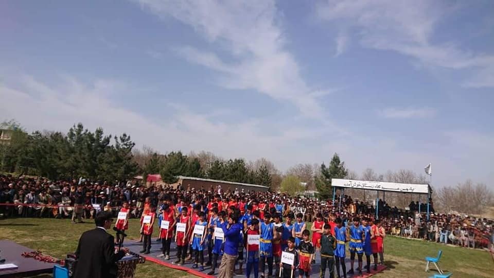 مسابقات ووشو بین کلب های ولایت تخار پایان یافت.