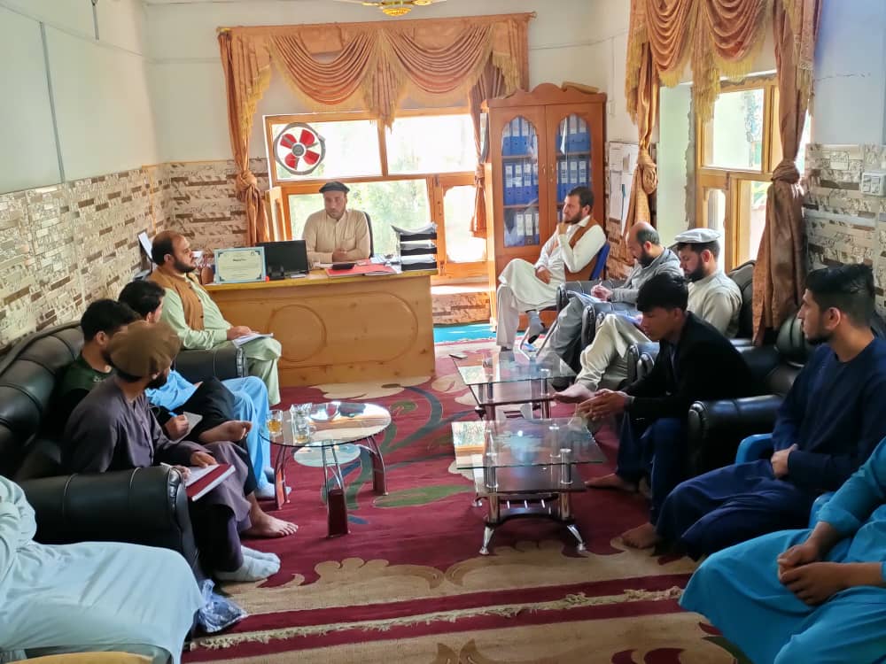 نشستی با مسئولان فدراسیون ها و کلپهای ورزشی در کنر برگزار شد