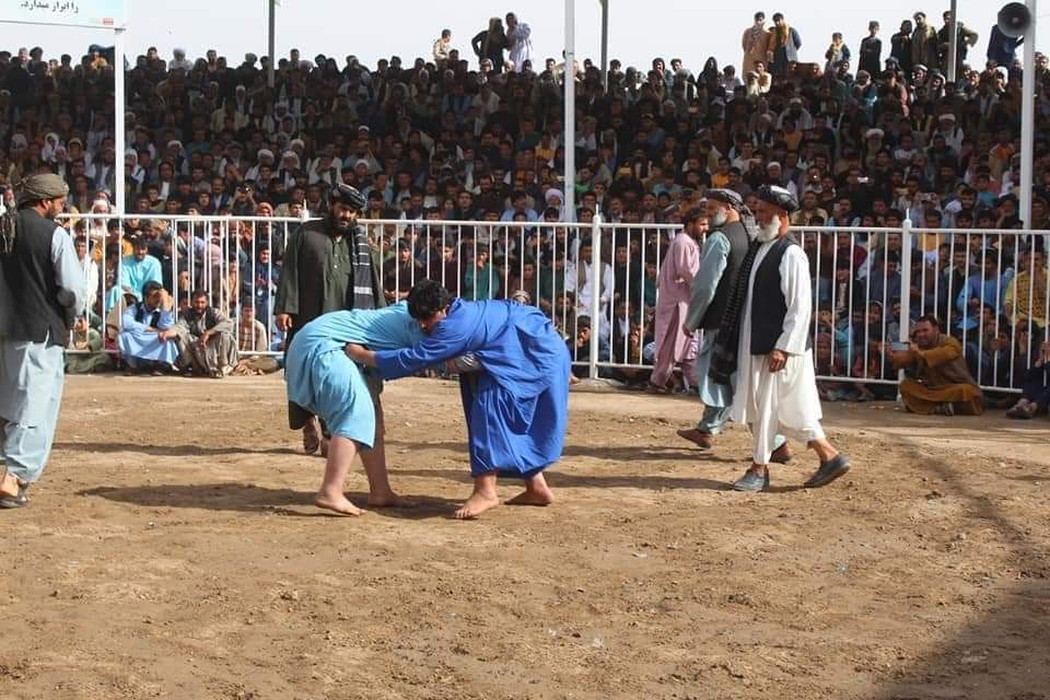برگزاری مسابقات کشتی رستمی در هرات