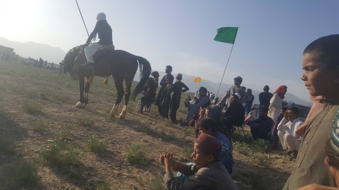 راه اندازی مسابقات نیزه بازی در ولایت خوست