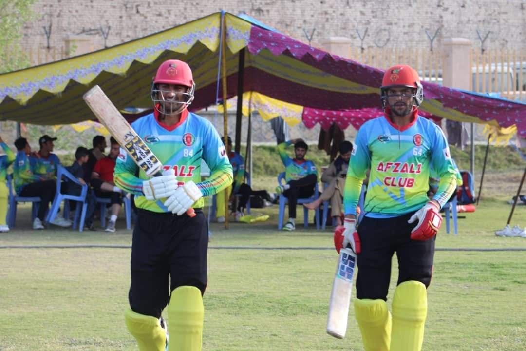 تیم کرکت افضلی به فینال لیگ ده آوره رمضان خوست راه یافت