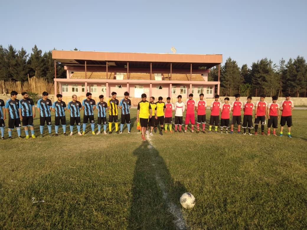 گزارش از آغاز مسابقات فوتبال لیگ برتر ولایت بغلان .