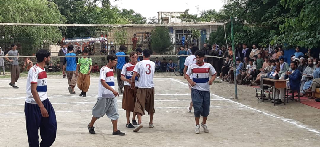 راه اندازی مسابقات والیبال در ولایت کاپیسا