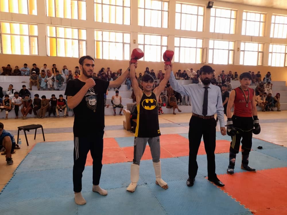 راه اندازی رقابتهای کیک بکس در ولایت میدان وردک