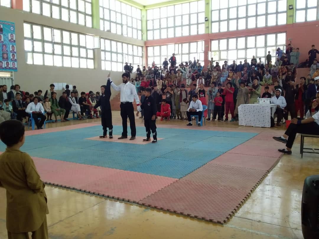 پایان رقابتهای منتخبه کونگفو در ولایت غزنی