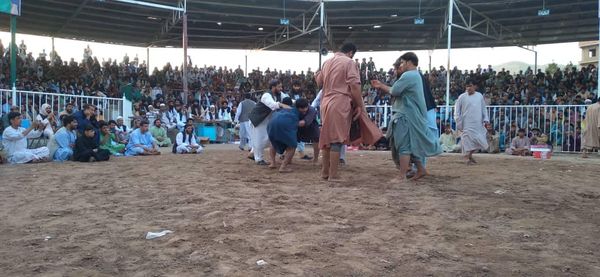 مسابقات کشتی رستمی در هرات برگزار شد