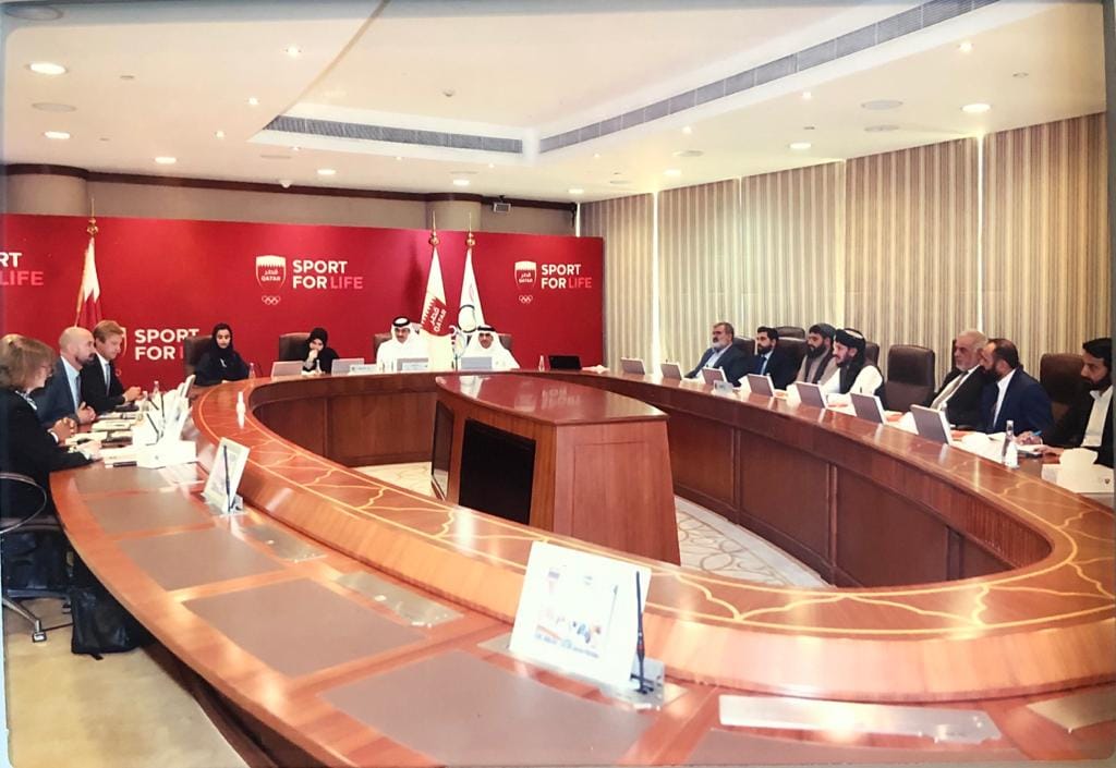 په قطر کې د افغانستان د ورزش ادارې او نړیوال المپیک کمېټې ترمنځ ناسته وشوه