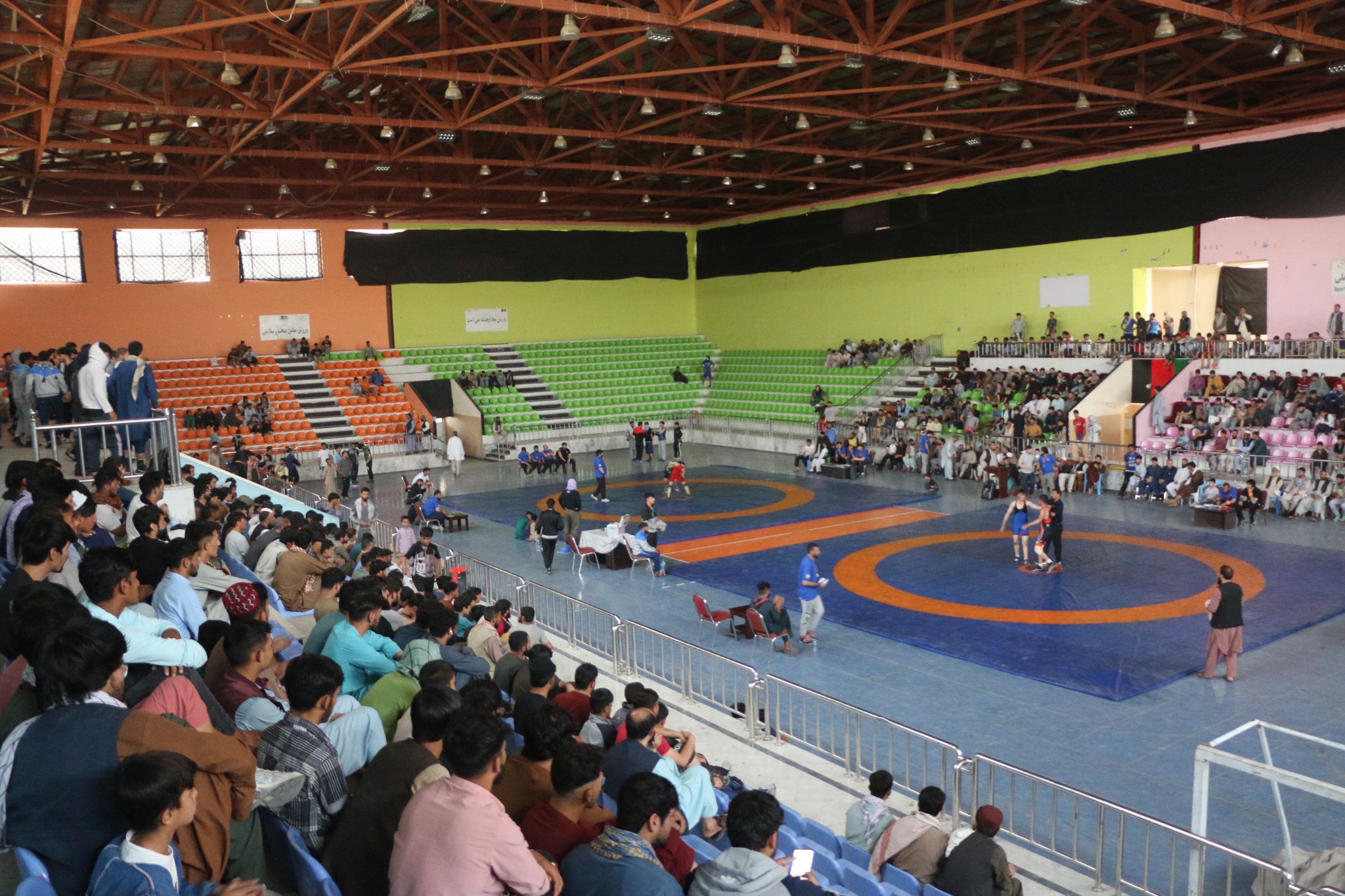 راه اندازی رقابتهای پهلوانی میان ورزشکاران وزارت داخله در کابل
