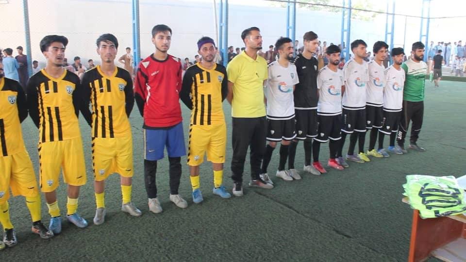 فاینل مسابقات فوتسال در ولسوالی دهدادی ولایت بلخ