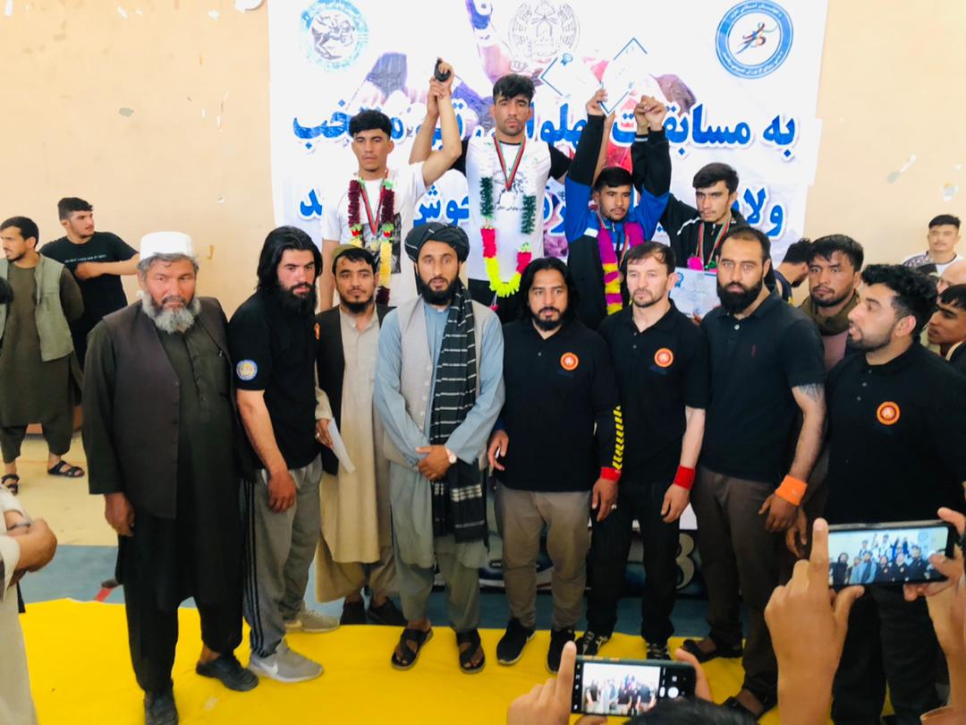 پایان رقابتهای پهلوانی با انتخاب ۴۰ چهره برتر به تیم منتخبه ولایت میدان وردک