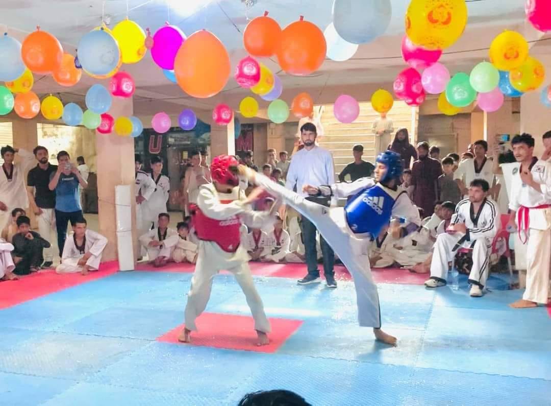 Beginning of Taekwondo friendship competitions in #Nangarhar