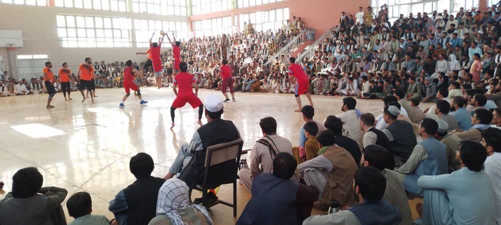 غزني: د واليبال سيالۍ د خواجه علي لوبډلې په اتلولي پاى ته ورسېدې