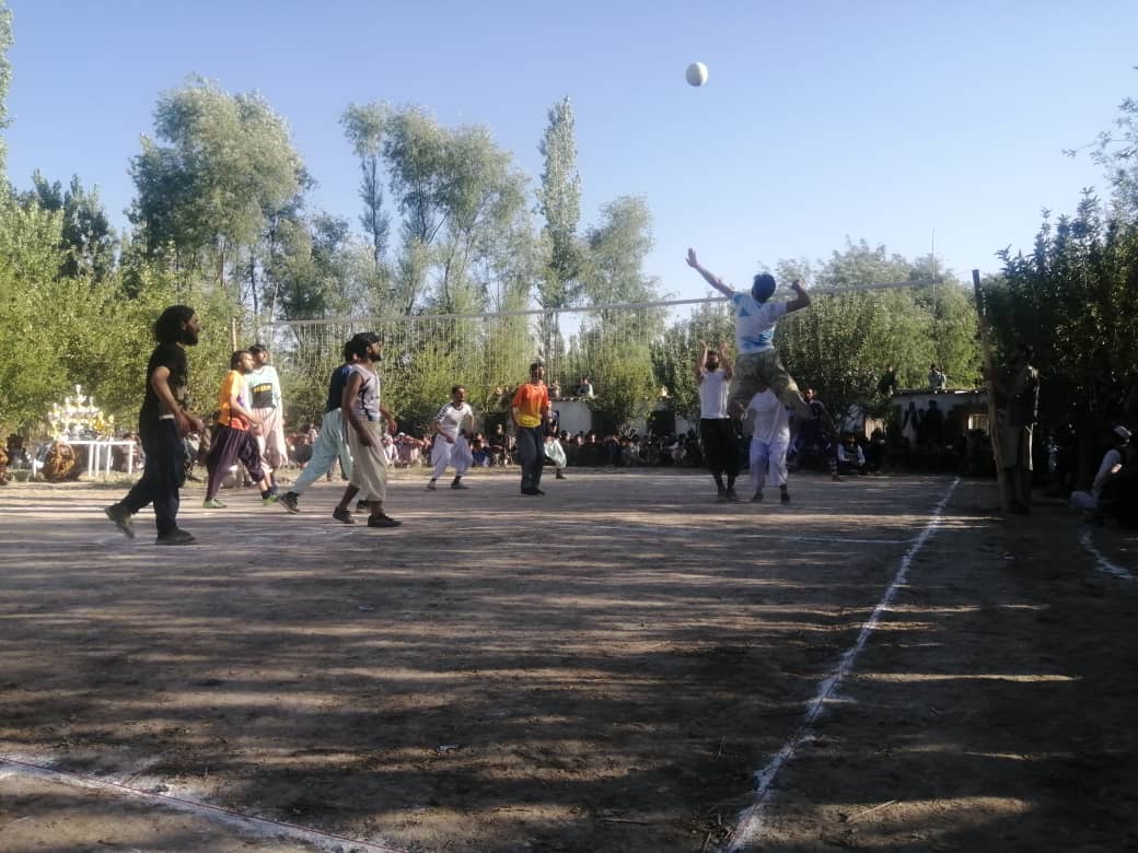 End of volleyball competitions in #Paktia province