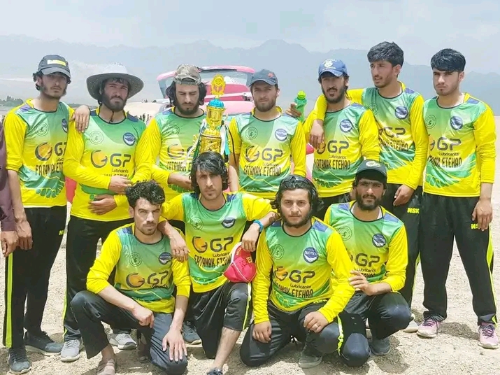 The cricket competitions in Sayed Abad district of #Maidan Wardak province has ended: