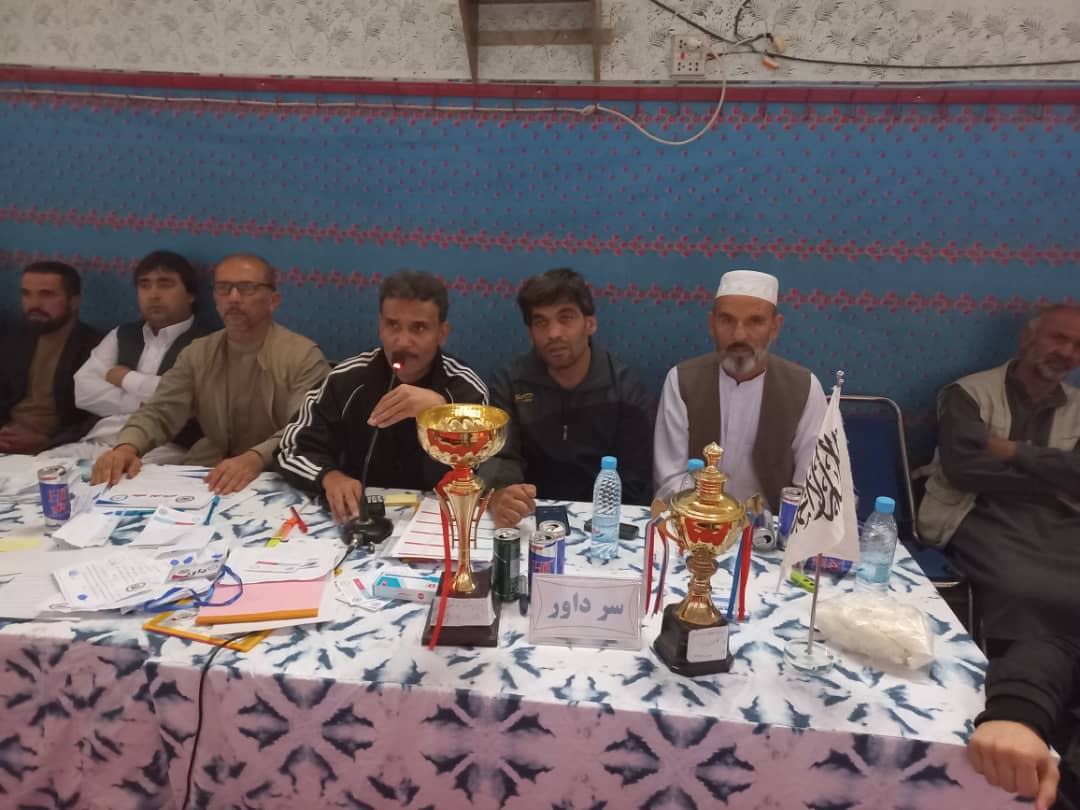 په بلخ ولایت کې د کیک بوکسنګ غوراوي سیالۍ ترسره شوې