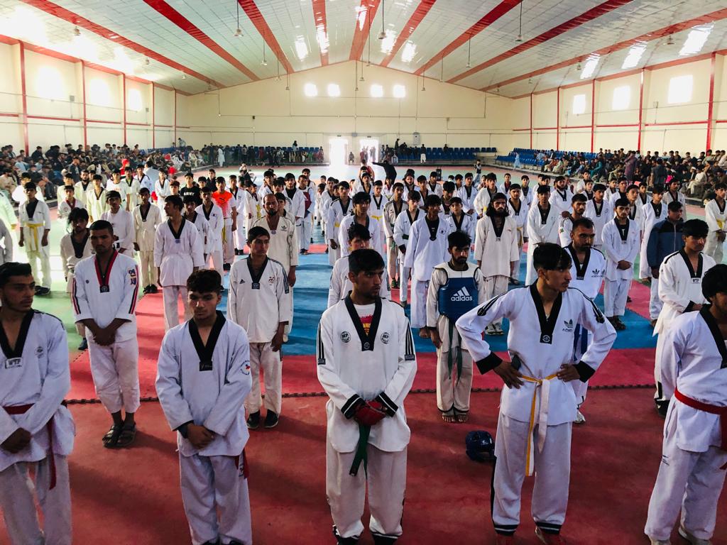 برگزاری مسابقات تکواندو در ننگرهار با نام مولوی نیک محمد رهبر