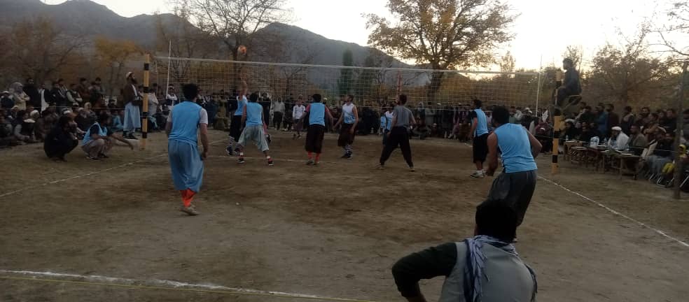 راه اندازی رقابتهای والیبال در ولایت لغمان