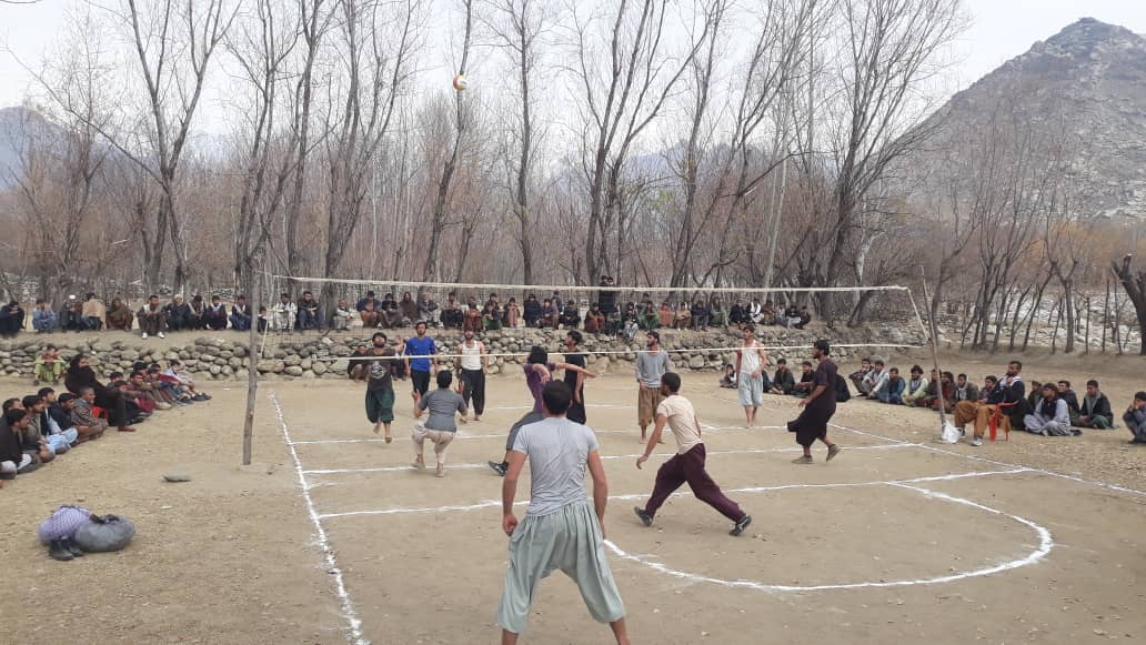 د کاپیسا په نجراب ولسوالۍ کې د والیبال سیالیو دوام