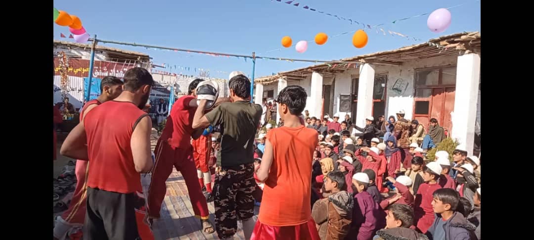 ننګرهار؛ د خوږیاڼو ولسوالۍ په وزیرو سیمه کې ورزشي نندارې وړاندې شوې
