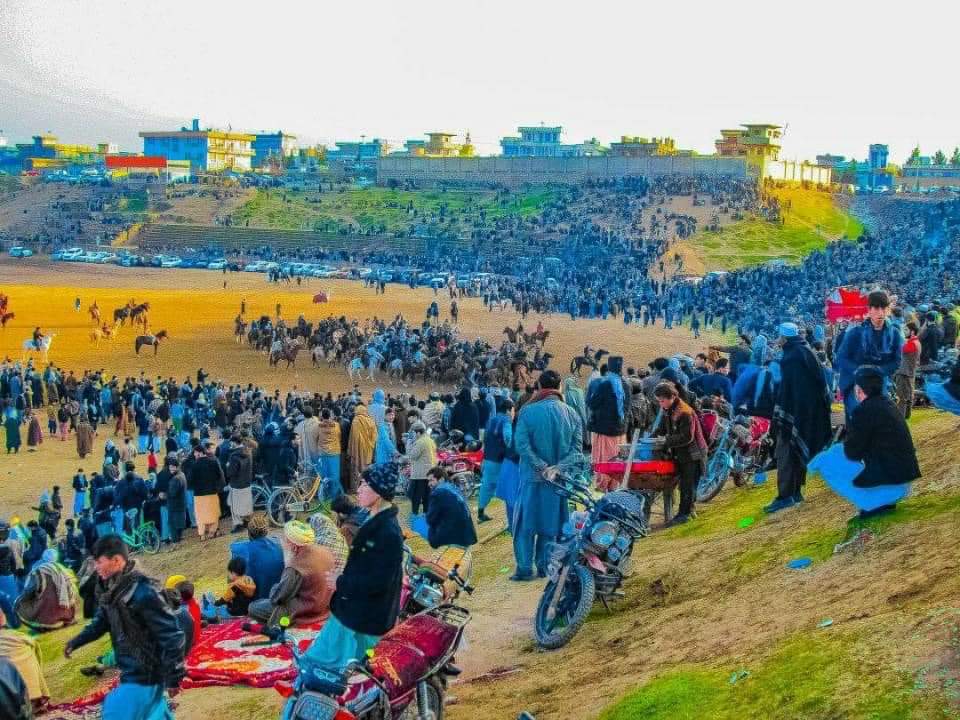 راه اندازی مسابقات بزکشی در کندز برگزار شد